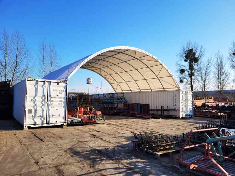 Kontejnerové přístřešky 12x12 m  - foto 3