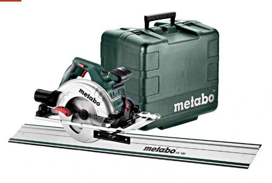 METABO KS 55 FS SET 1200W / 160mm okružní pila s vodicí lišt