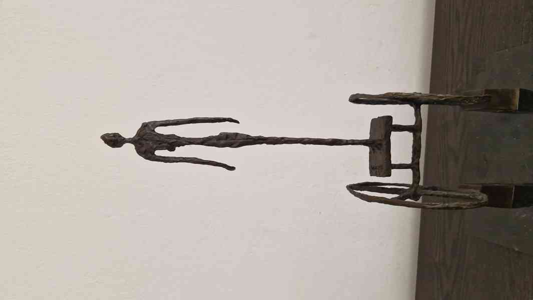 Giacometti  - Chariot - bronz  - foto 6