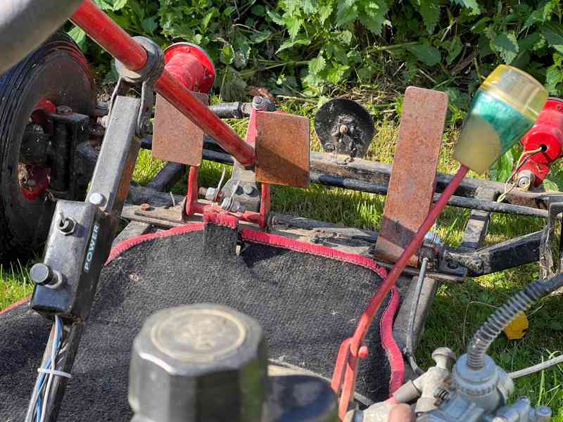 Motokára s motorem z Jawy 05 - funkční, k renovaci - foto 8