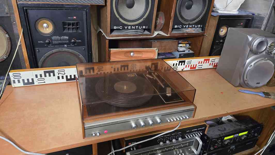 TESLA NZC 143 hezký gramofon - stereo zesilovač - foto 4
