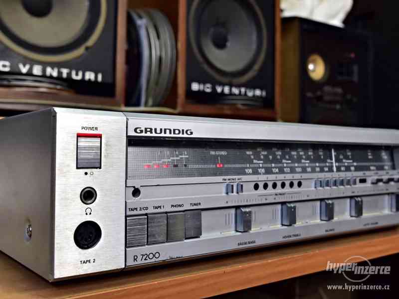 Grundig R 7200 stereo receiver - výborný zvuk - foto 1