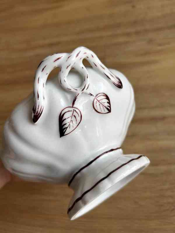 Cukřenka, porcelán, Prag, značená - foto 12