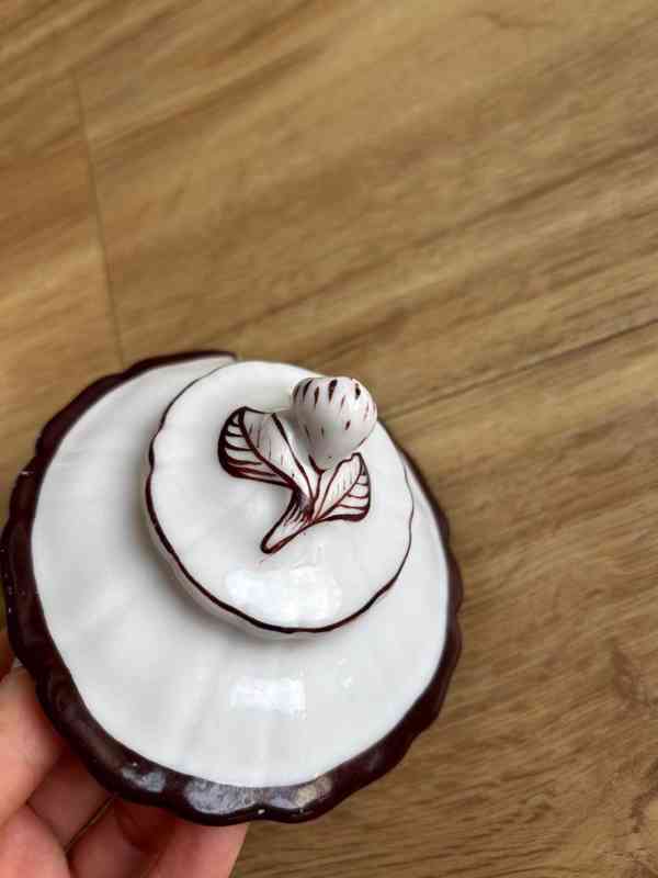 Cukřenka, porcelán, Prag, značená - foto 7