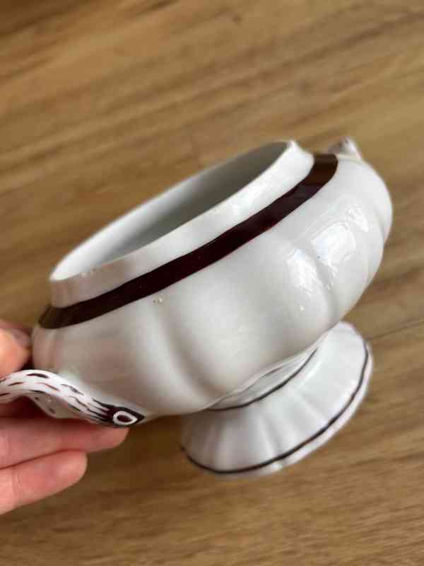 Cukřenka, porcelán, Prag, značená - foto 15