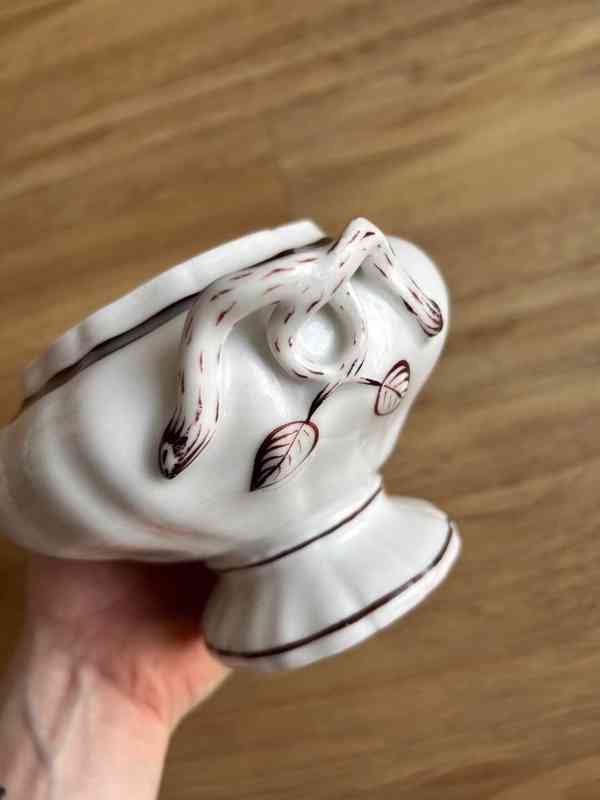 Cukřenka, porcelán, Prag, značená - foto 13