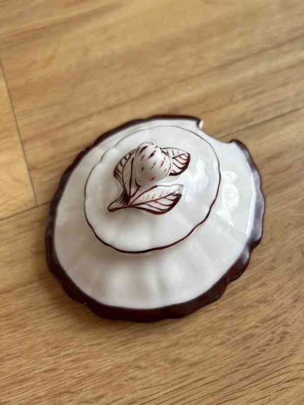 Cukřenka, porcelán, Prag, značená - foto 5