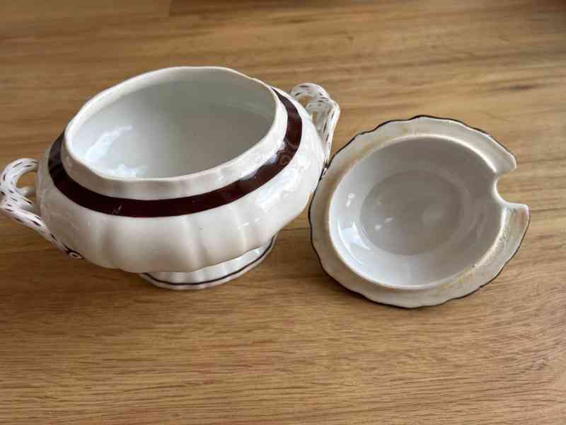 Cukřenka, porcelán, Prag, značená - foto 2