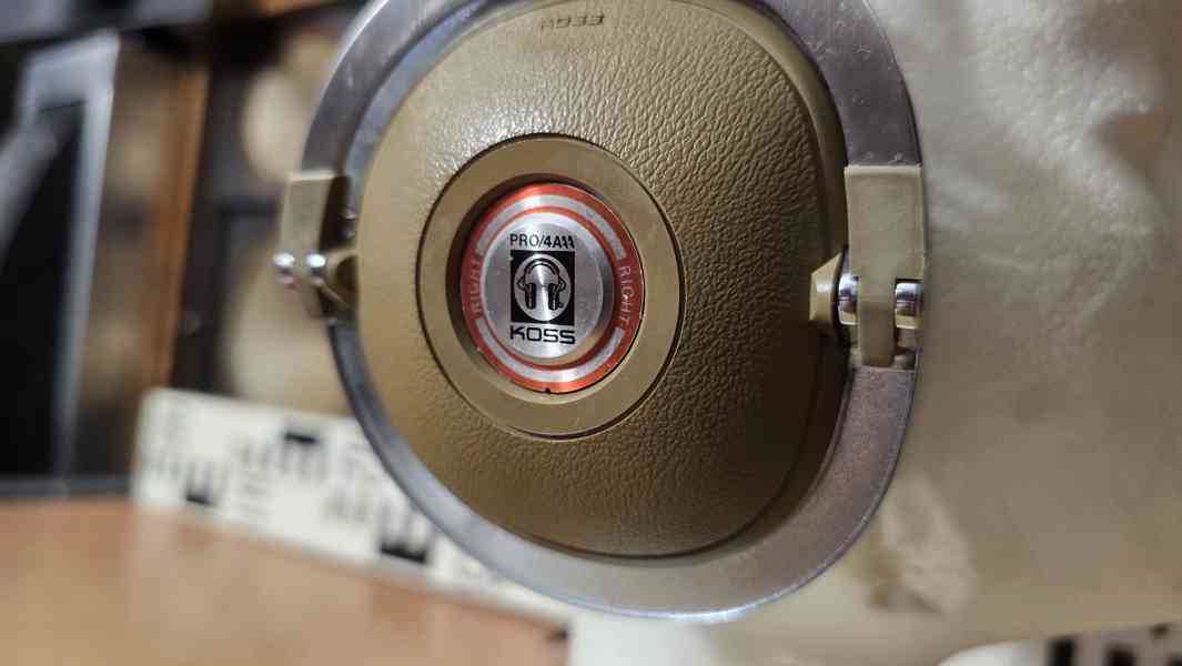 KOSS PRO/4AAA - krásná Vintage stereo sluchátka - foto 5