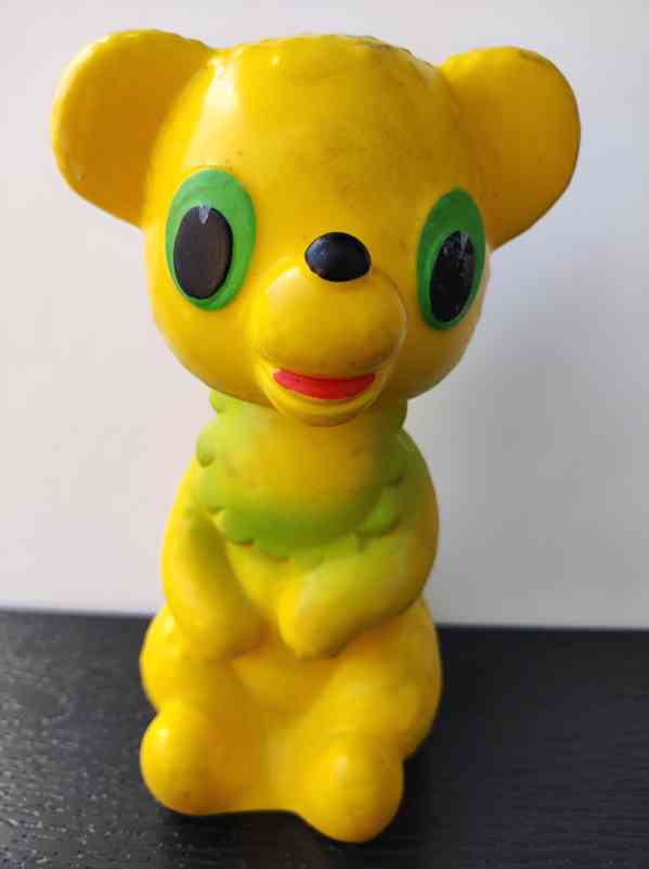 Retro dětská hračka gumová - foto 2