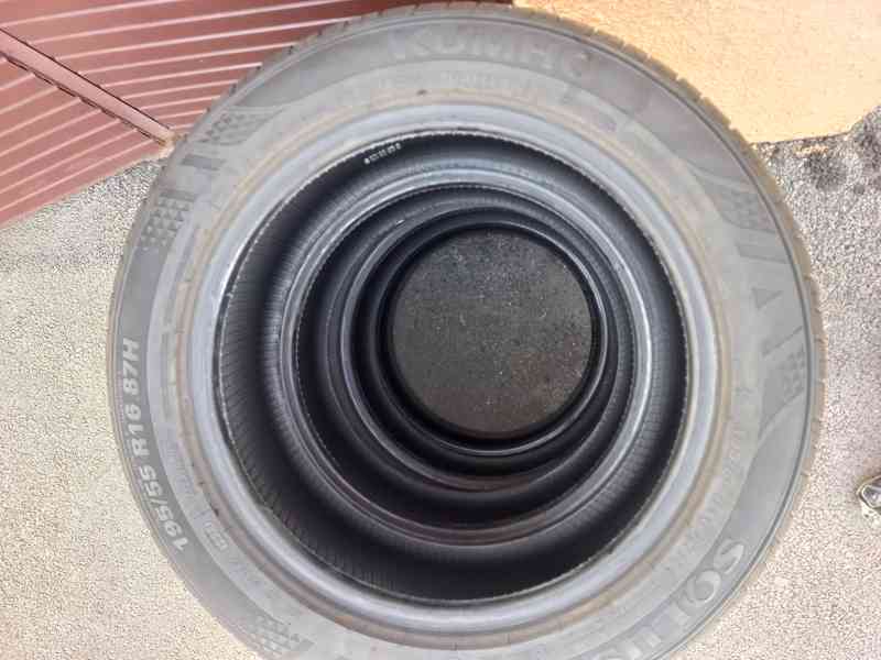 PRODÁM Pneumatiky 195/55 R16 87H - foto 2