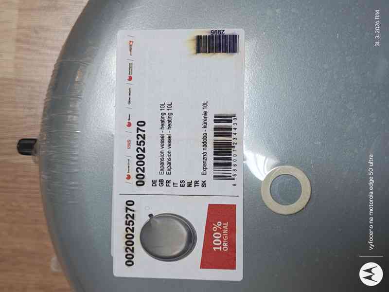 Nová expanzní nádoba 10 litrů - foto 2