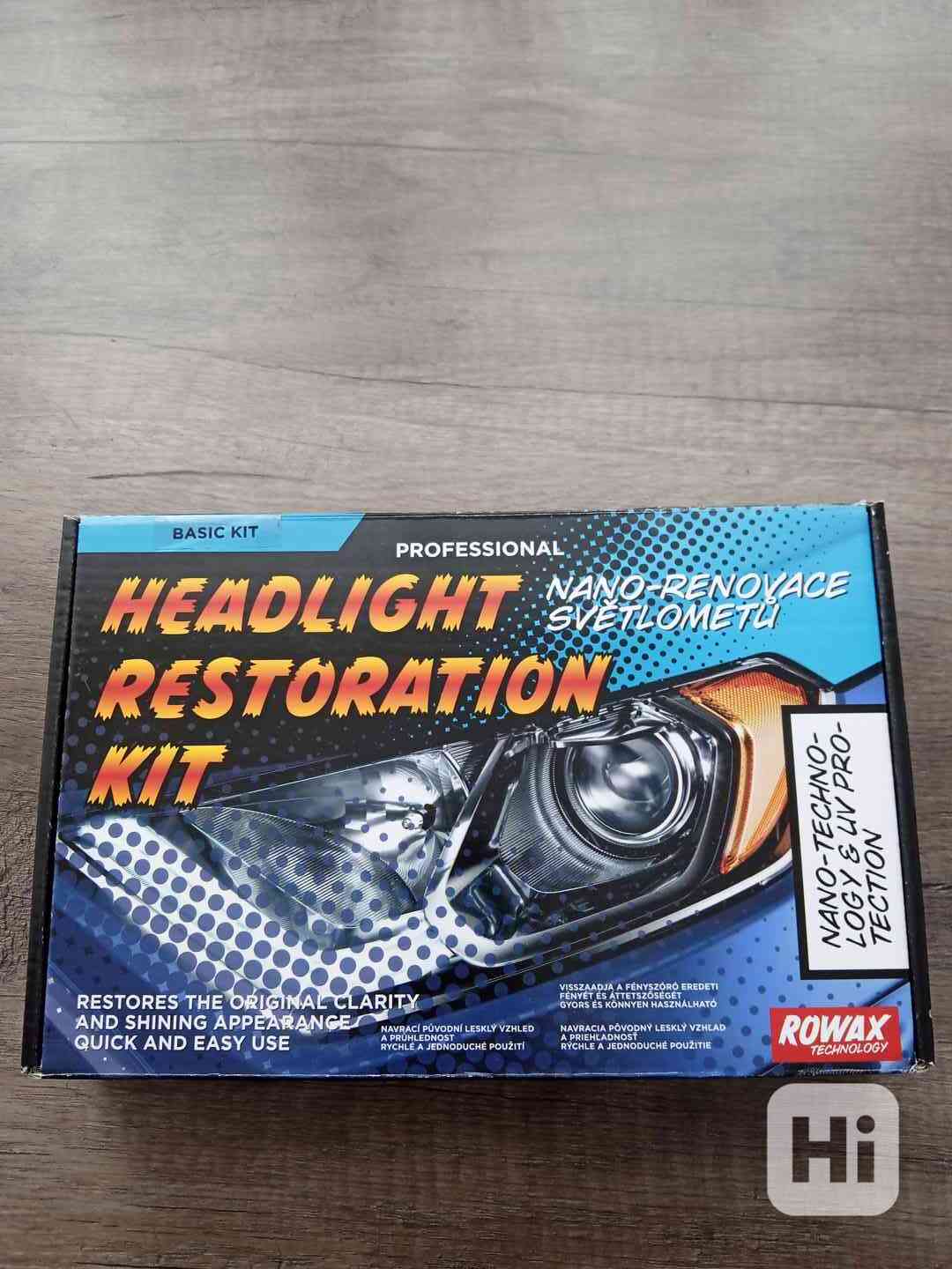 Prodám sadu na renovaci světlometů ROWAX Basic - foto 1