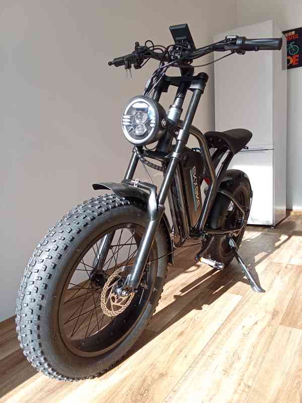 FATBIKE ELEKTROKOLO T1/RYCHLONABÍJENÍ/1000 W/960 WH/ZÁRUKA - foto 4