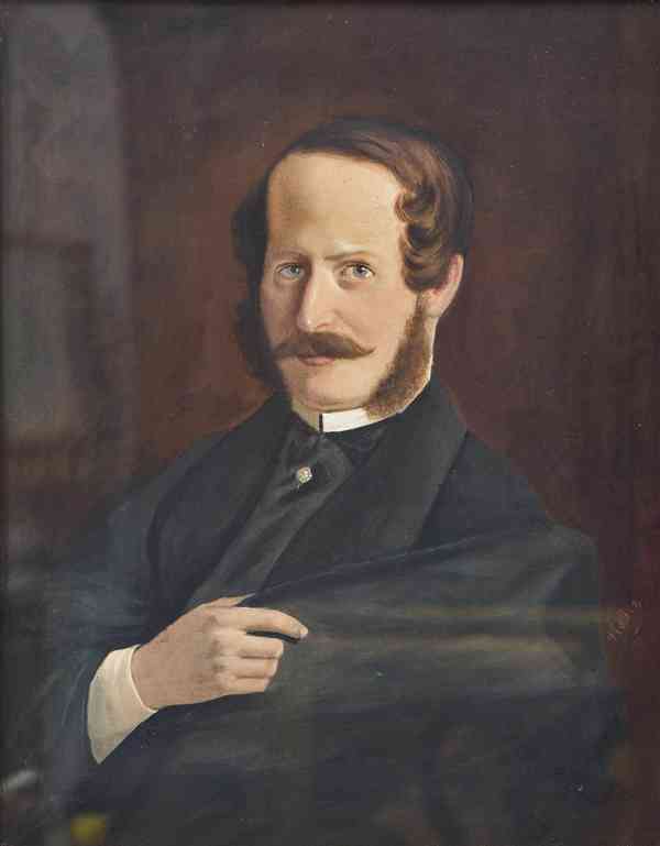 Portrét muže – Friedrich Ditmar 1817–1901 - foto 2