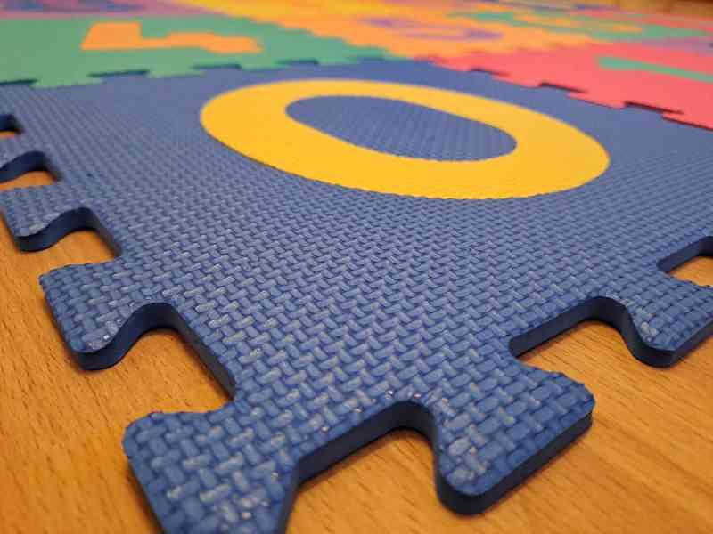 Dětská pěnová podložka puzzle 20 číslic - foto 3