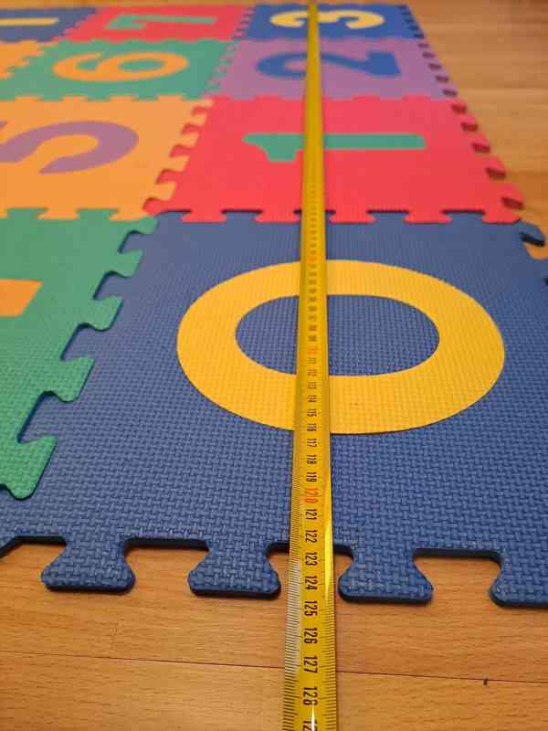 Dětská pěnová podložka puzzle 20 číslic - foto 4