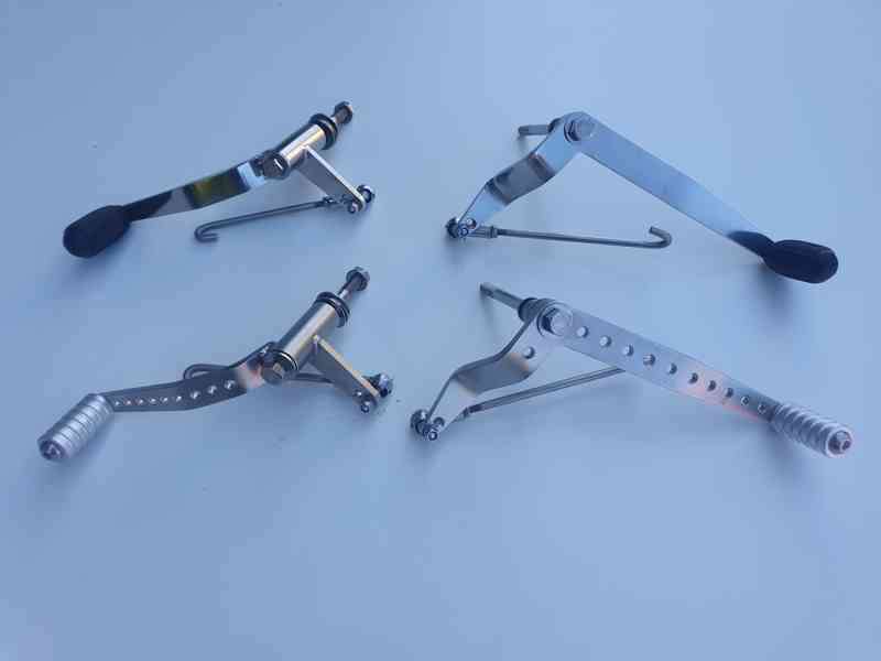 Jawa 50 pionýr řadící páka nerez 20,21,23,550,555 - foto 2