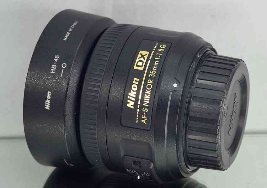 Nikon AF-S Nikkor 35 mm f/1.8 G **DX Pevný lens - foto 6