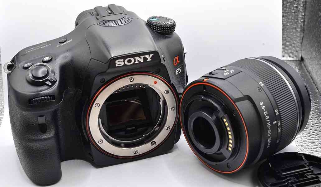 Sony SLT-A65 +18-55mm *24,3MPix*Full HDV*5600 Exp. - foto 4