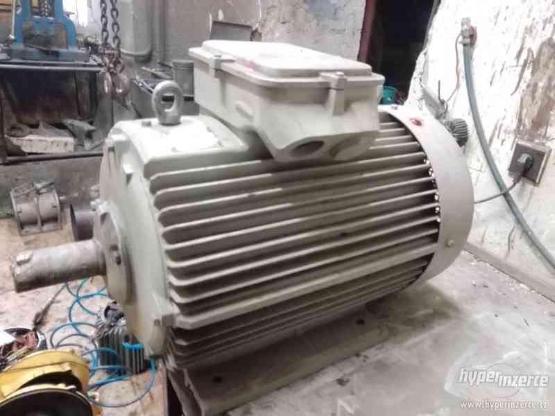 3 fázový elektromotor F200L06, 22kW, 975 ot., patkový, MEZ - foto 1