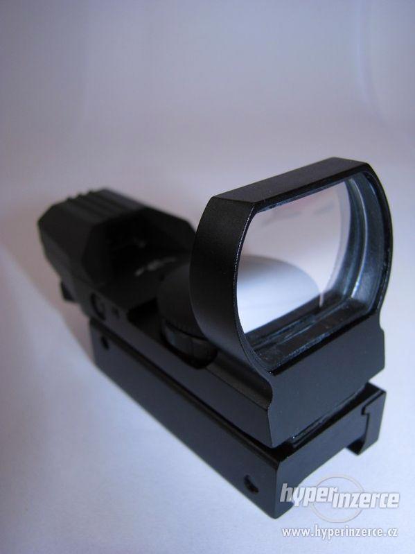 Kvalitní otevřený KOLIMATOR odolný montáž 22mm nebo 11mm - foto 3