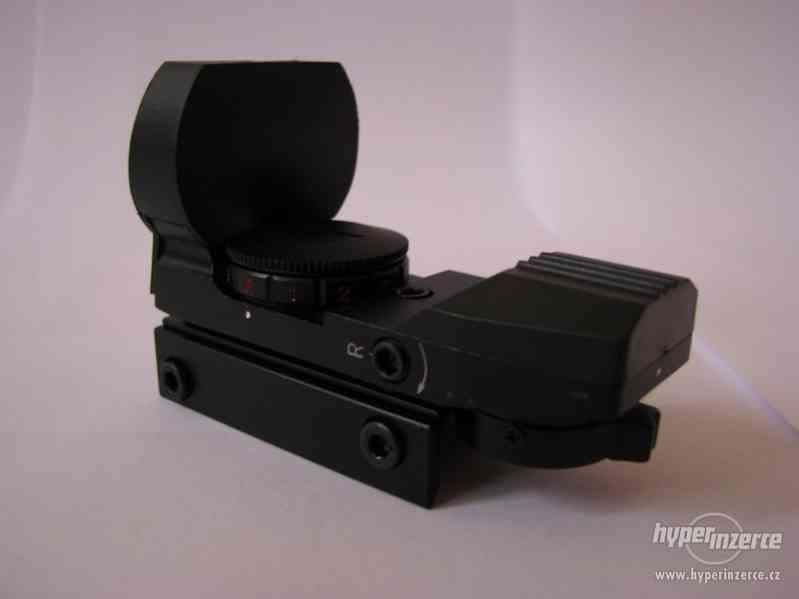 Kvalitní otevřený KOLIMATOR odolný montáž 22mm nebo 11mm - foto 5