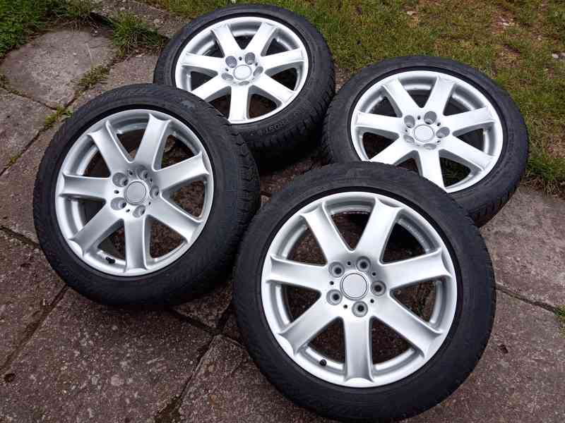 Zimní alu kola 17ky 5x114.3 pneu 90% RENAULT MAZDA DACIA - foto 5