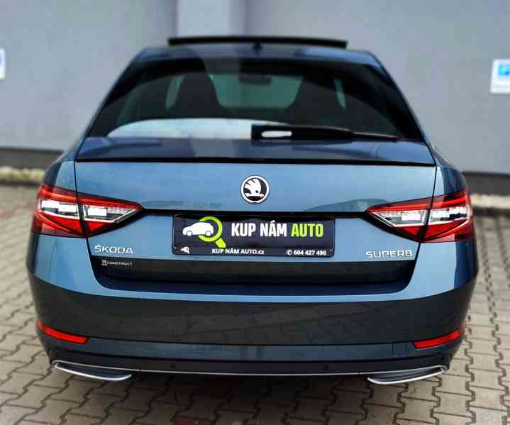 ŠKODA SUPERB III SPORTLINE 2.0 TDI 140KW,2018, PŮVOD ČR, DPH - foto 6
