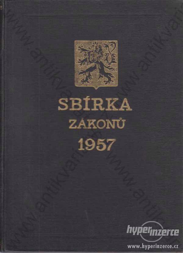 Sbírka zákonů Československé republiky 1957 - foto 1