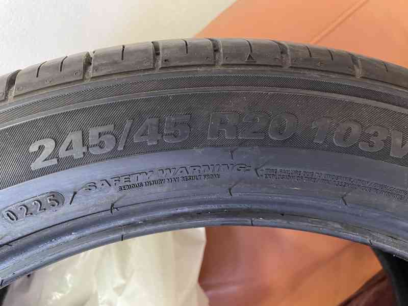 Prodám sadu letních pneu pro BMW X3/X4 - foto 2