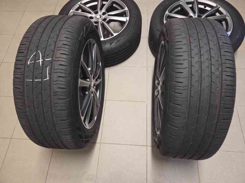 Prodám alu kola 17" + letní pneu Continental (TOP stav) - foto 13