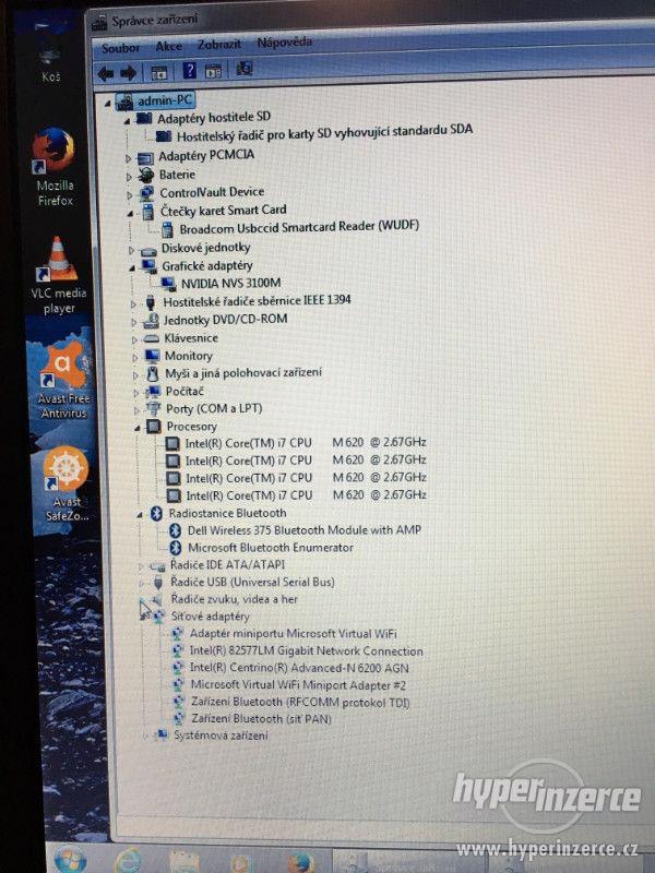 Odolný notebook DELL i7/4GB RAM/250GB/NVIDIA/ZARUKA TOP - foto 8