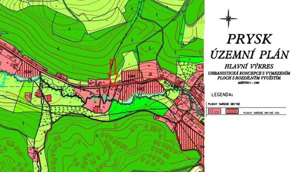 Prodej stavebního pozemku 1 038 m², Prysk - Horní Prysk - foto 4