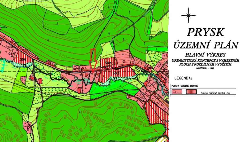 Prodej stavebního pozemku 1 038 m², Prysk - Horní Prysk - foto 5