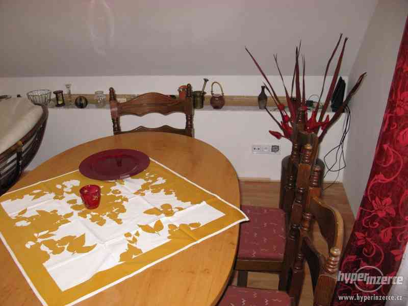 Oválný jídlení stůl - truhlářská práce - foto 2