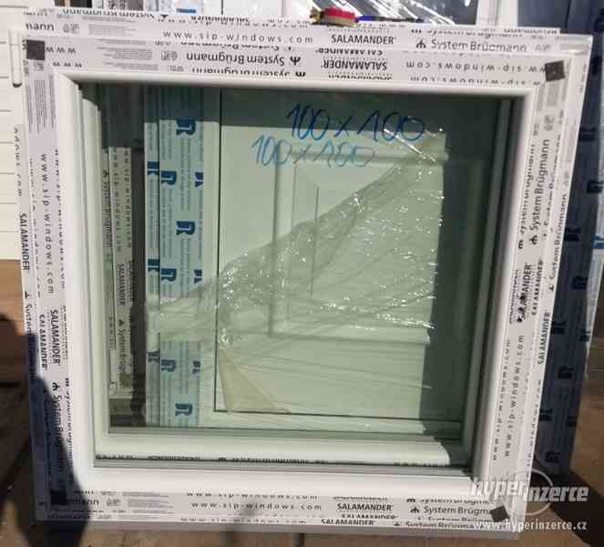 Plastová okna 100x100 - foto 1