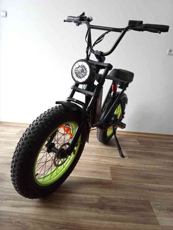 CELOODPRUŽENÉ FATBIKE ELEKTROKOLO EMOKO, 1000 W, ZÁRUKA - foto 3