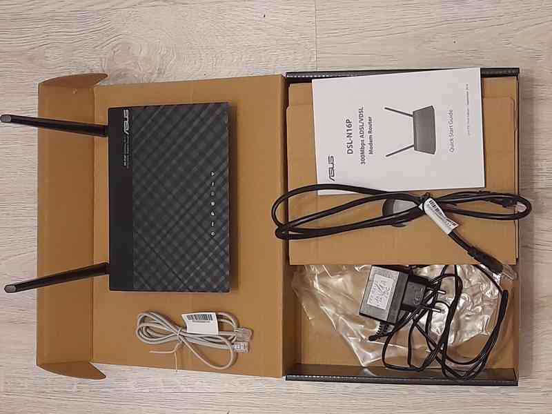 ASUS modem router WiFi  DSL-N1+6P - foto 1