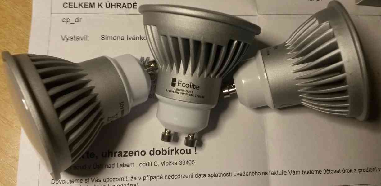 LED žárovka GU10 5W -Ecolite - foto 3