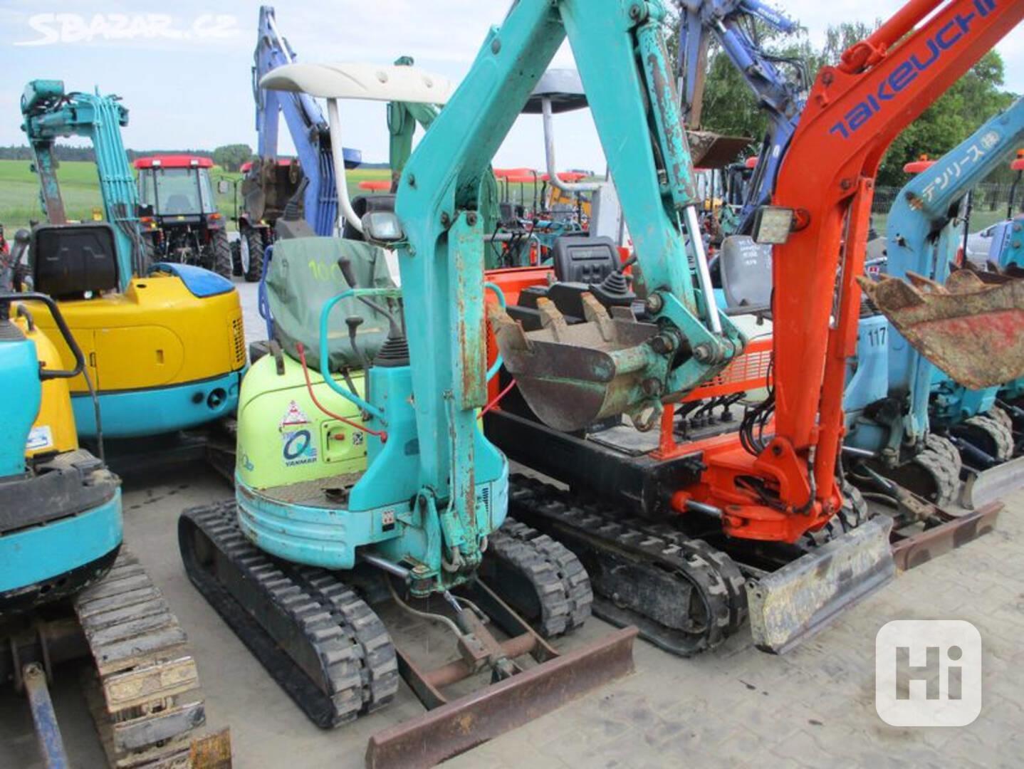 Minibagr Yanmar VIO 10 1000kg 1 - foto 1