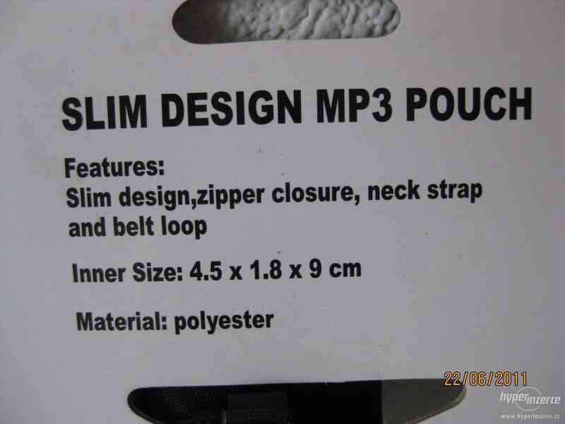 Pouzdro na mobil,MP3+SIM karta  ZDARMA!!! - foto 2
