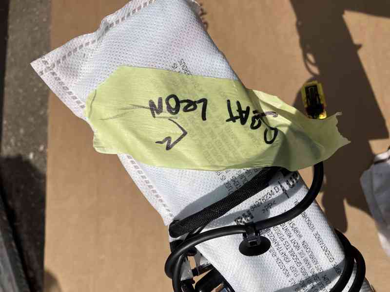 sedackovy airbag predni pravy sedacky Seat Leon - foto 4