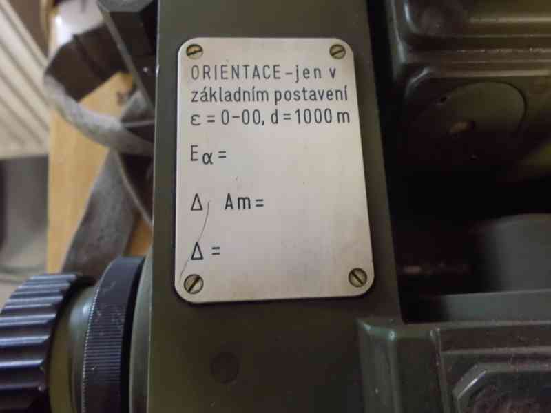 Dělostřelecký zaměřovač - poškozený OEM - 2 - foto 4