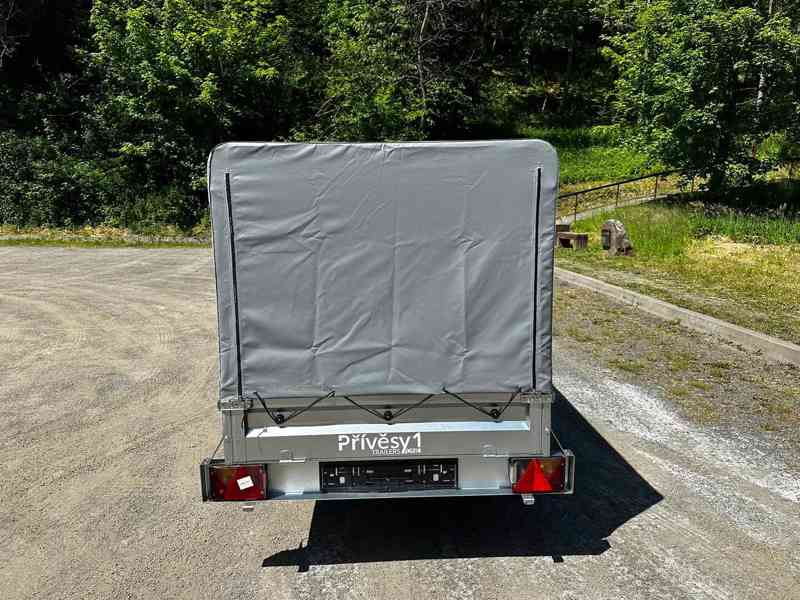 Přívěs NEPTUN Praktik N7-202 ptd s plachtou a konstrukcí - foto 3