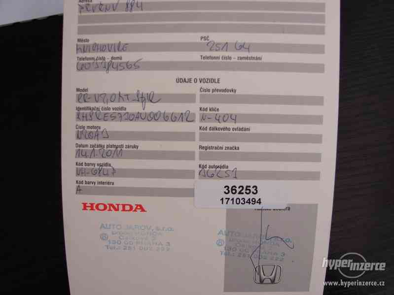 Honda CR-V 2.0i r.v.2011 (1.Maj.serv.kníž.ČR) - foto 22