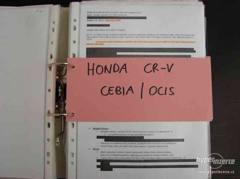 Honda CR-V 2.0i r.v.2011 (1.Maj.serv.kníž.ČR) - foto 30