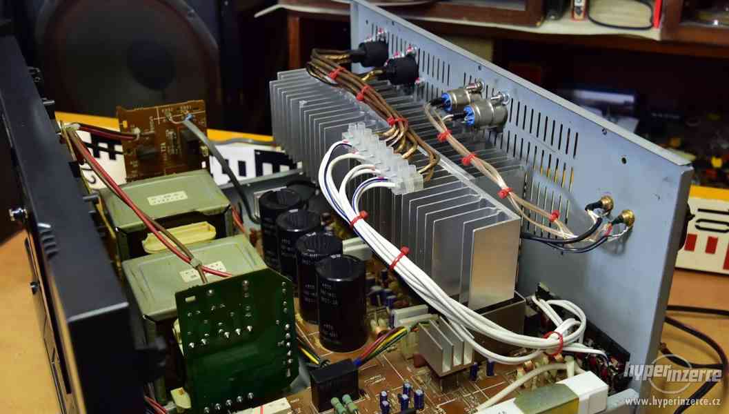 SHARP SX-8800 stereo koncový zesilovač 2x 320W upravený - foto 2