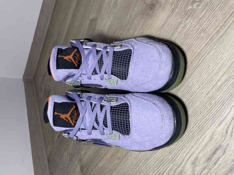 Tenisky Nike Air Jordan 4 Retro Canyon Purple - foto 2