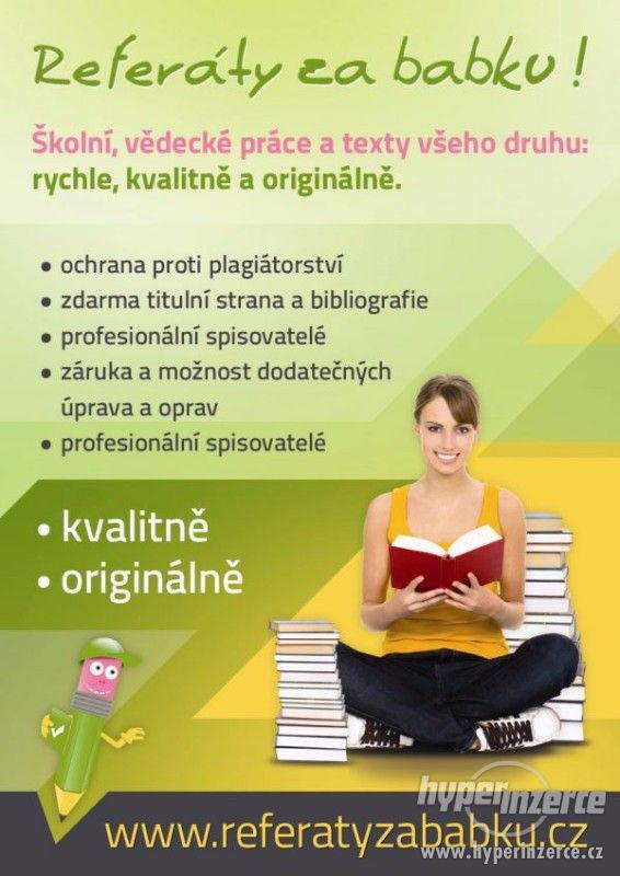 Referatyzababku.cz - seminárky, bakalářky, diplomky - foto 1